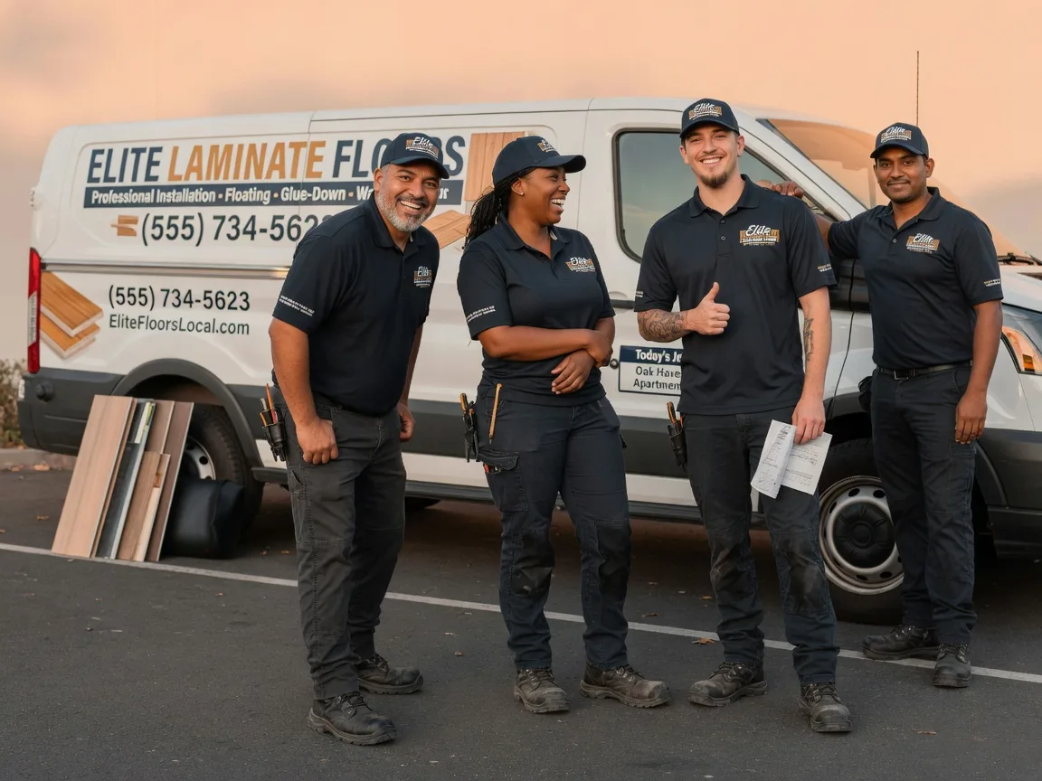 Laminate flooring installation company in Colton, OH